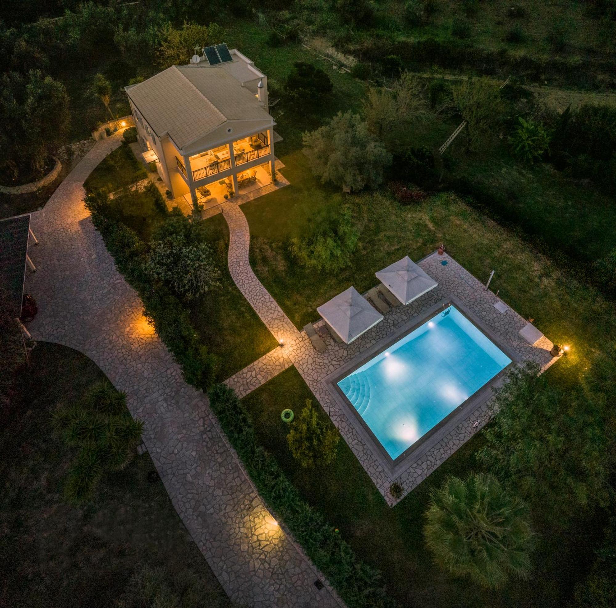 Villa Stefania Agios Georgios Pagon Exterior foto