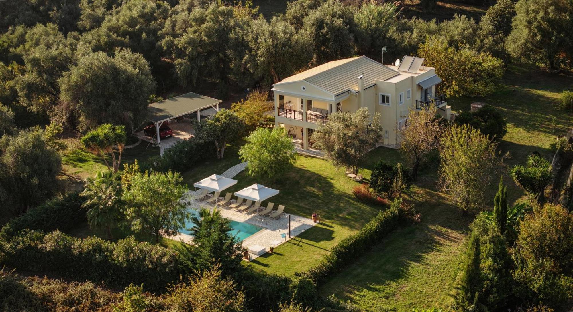 Villa Stefania Agios Georgios Pagon Exterior foto
