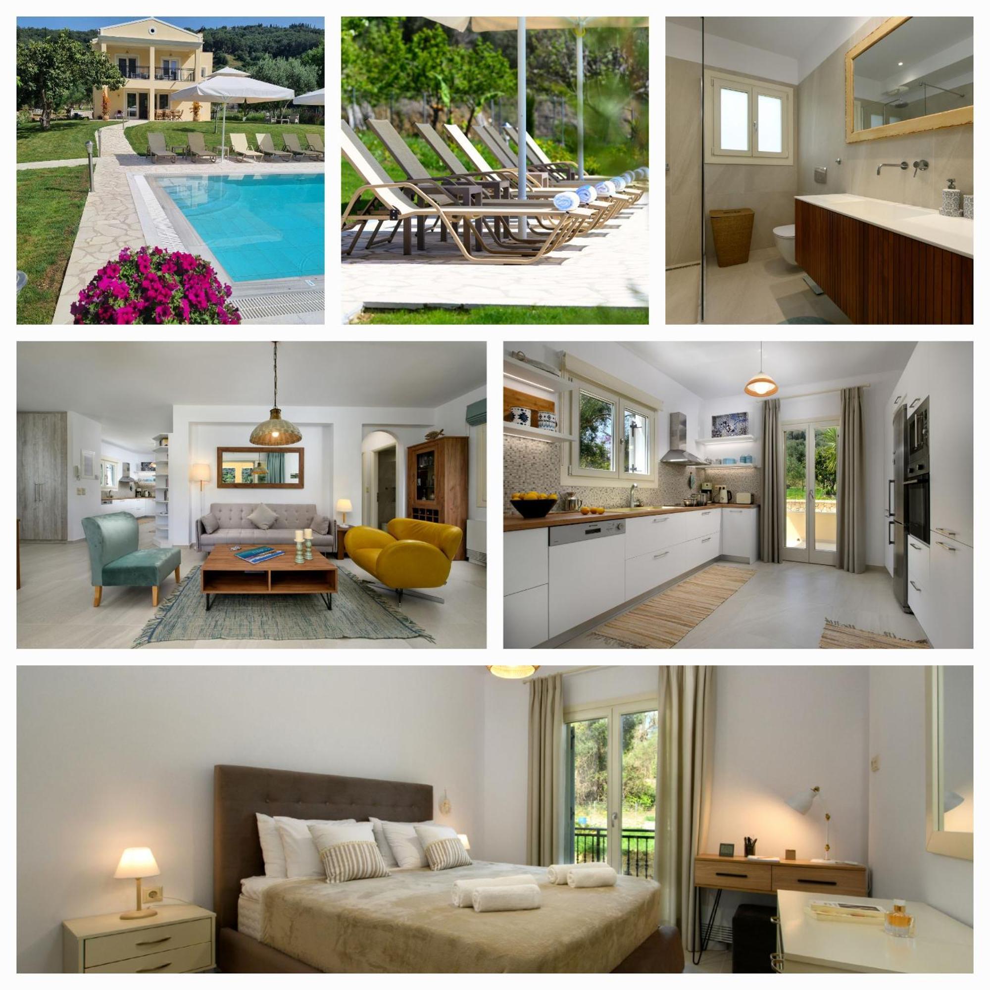 Villa Stefania Agios Georgios Pagon Exterior foto